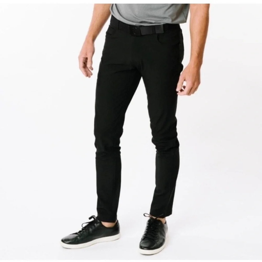 Zyia Men's Black Office Chinos NWT